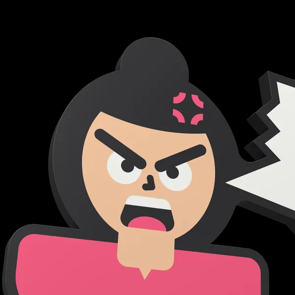 “Angry Mom” Keychain – 3D Print File – photo 3